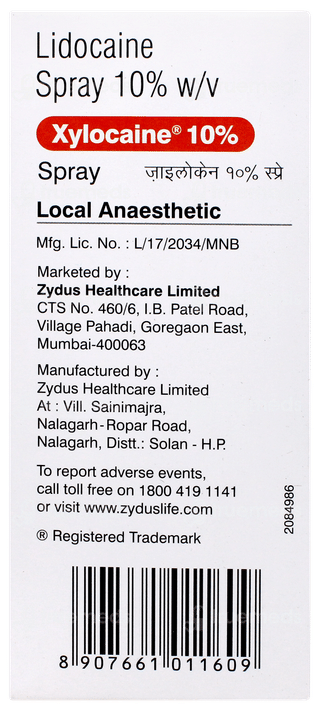 Xylocaine 10% Spray 50ml