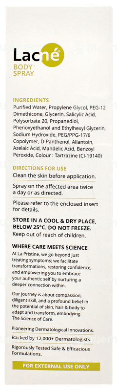 Lacne Body Spray 50ml