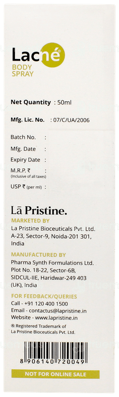 Lacne Body Spray 50ml