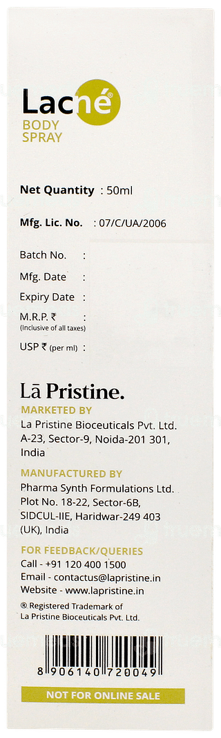 Lacne Body Spray 50ml