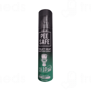 Pee Safe Toilet Seat Sanitizer Spray Mint 75 Ml