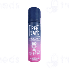 Pee Safe Toilet Seat Sanitizer Spray Floral 75 ML Pee Safe Toilet Seat Sanitizer Spray Floral 75 ML