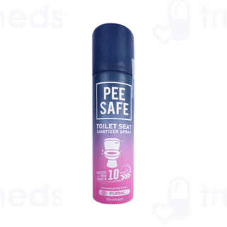 Pee Safe Toilet Seat Sanitizer Spray Floral 75 ML