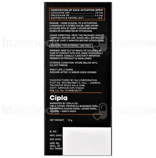 Lidonair Spray 12gm