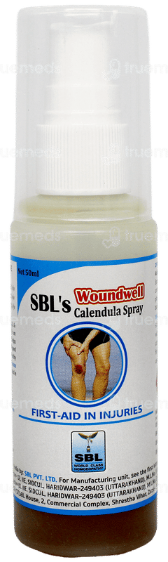 Sbl Woundwell Calendula Spray 50Ml