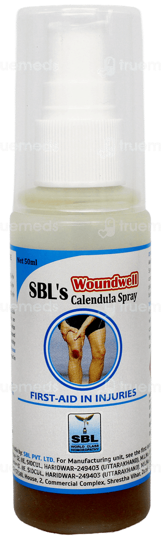 Sbl Woundwell Calendula Spray 50Ml