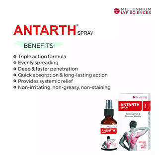 Millennium Herbal Care Antarth Spray 50 Ml