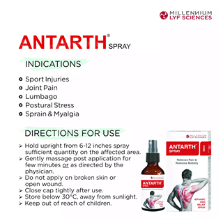 Millennium Herbal Care Antarth Spray 50 Ml