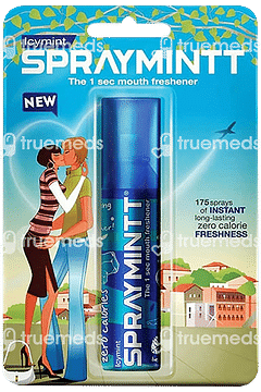 Spraymintt Icymint Mouth Freshener Spray 15gm Spraymintt Icymint Mouth Freshener Spray 15gm