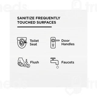 Pee Safe Toilet Seat Lavender Flavour Sanitizer Spray 50 Ml