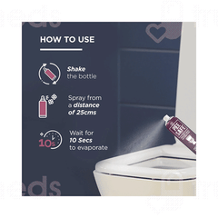 Pee Safe Toilet Seat Lavender Flavour Sanitizer Spray 50 Ml Pee Safe Toilet Seat Lavender Flavour Sanitizer Spray 50 Ml