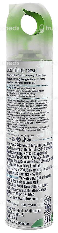 Odonil Jasmine Fresh Room Spray 220ml