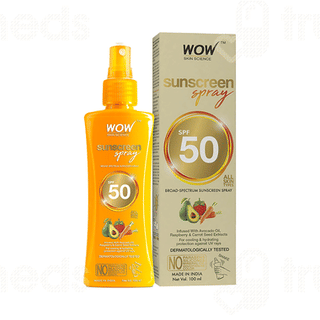 Wow Skin Science Sunscreen Spf 50 Spray 100 ML