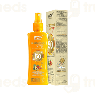 Wow Skin Science Sunscreen Spf 50 Spray 100 ML