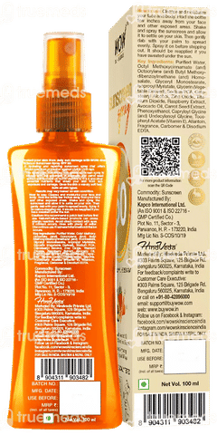 Wow Skin Science Sunscreen Spf 50 Spray 100 ML