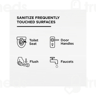Pee Safe Toilet Seat Mint Flavour Sanitizer Spray 300 Ml