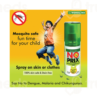 Borolines Noprix Mosquito Repellent Spray 100 ML
