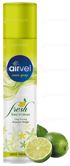 Airvel Fresh Lime N Citrus Room Spray 125Gm