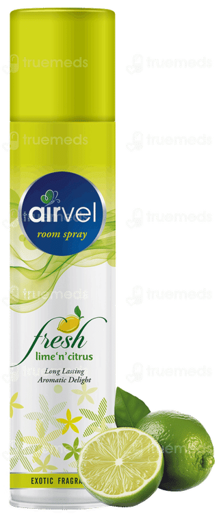 Airvel Fresh Lime N Citrus Room Spray 125Gm