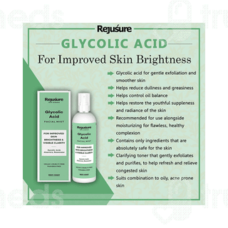 Rejusure Glycolic Acid Facial Mist Spray 100 ML
