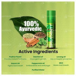 Spraymintt Elaichill Flavour Mouth Freshener Spray 15Gm