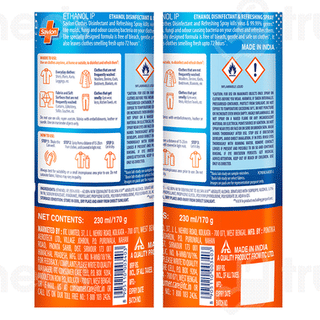 Savlon Clothes Disinfectant And Refreshing Fresh Breeze Spray 230 ML
