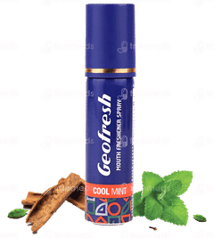 Geofresh Cool Mint Mouth Freshner Spray 15Gm Geofresh Cool Mint Mouth Freshner Spray 15Gm