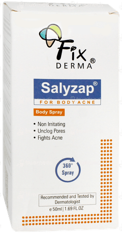 Fixderma Salyzap Body Spray 50ml