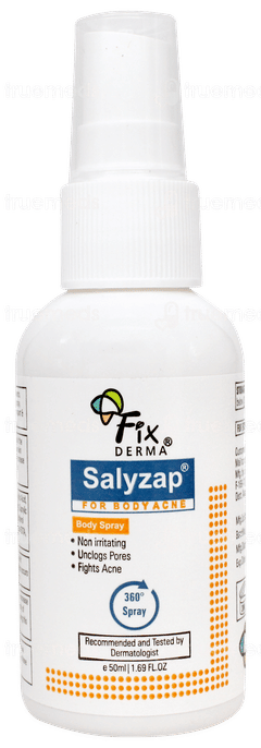 Fixderma Salyzap Body Spray 50ml