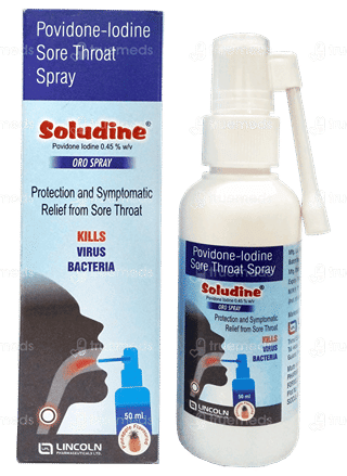 Soludine Pineapple Flavour Oro Spray 50 Ml