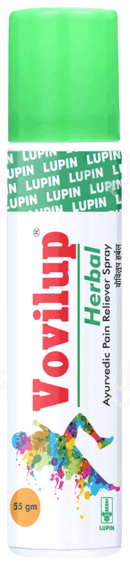 Vovilup Herbal Pain Reliever Spray 55Gm Vovilup Herbal Pain Reliever Spray 55Gm
