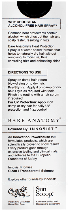 Bare Anatomy Expert Heat Protection Spray 150ml