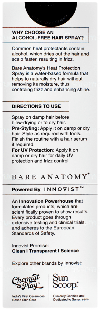 Bare Anatomy Expert Heat Protection Spray 150ml