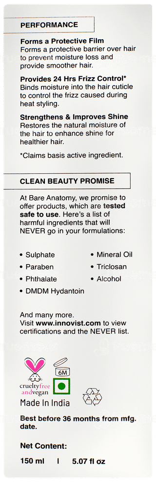 Bare Anatomy Expert Heat Protection Spray 150ml