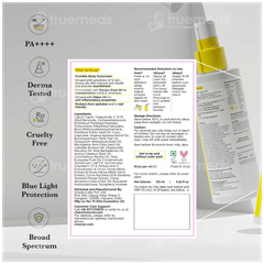 Sun Scoop Spf 60 Pa++++ Invisible Body Sunscreen Spray 125ml