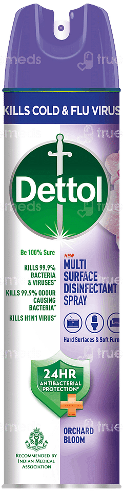 Dettol Orchard Bloom New Multi Surface Disinfectant Spray 225ml