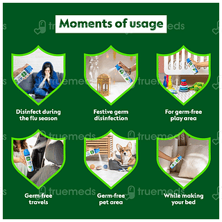 Dettol Spring Blossom New Multi Surface Disinfectant Spray 225ml