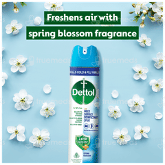 Dettol Spring Blossom New Multi Surface Disinfectant Spray 225ml