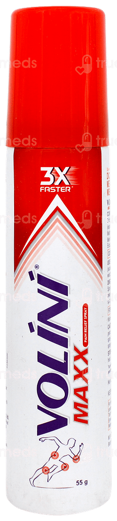 Volini Maxx 3x Faster Pain Relief Spray 55gm