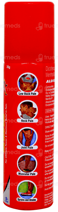 Aldigesic Max Pain Relief Spray 35gm