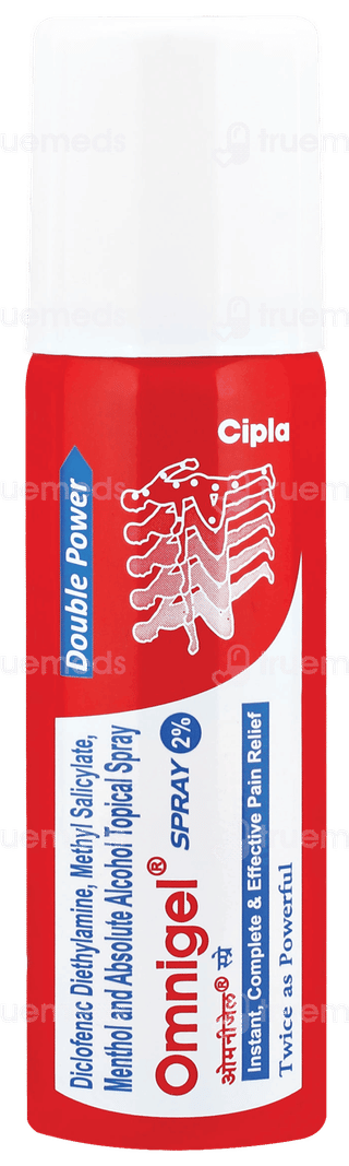 Omnigel 2% Double Power Spray 35Gm