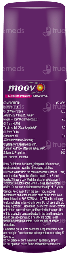 Moov Active Spray 35gm + 15gm Free