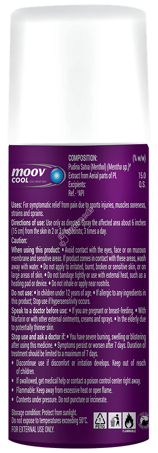 Moov Cool Spray 15gm