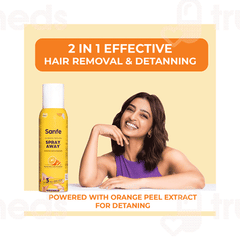 Sanfe Spray Away Hair Removal Spray Foam 200ml
