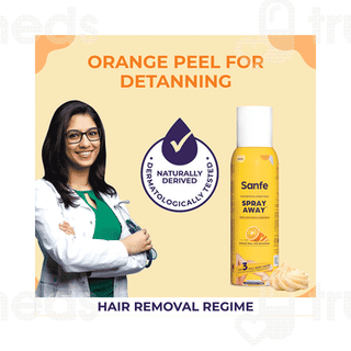 Sanfe Spray Away Hair Removal Spray Foam 200ml