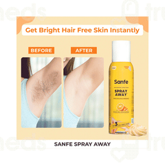 Sanfe Spray Away Hair Removal Spray Foam 200ml