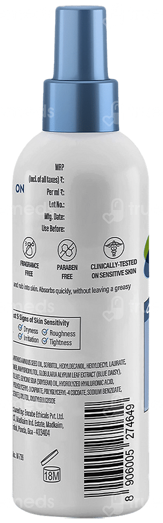 Cetaphil Optimal Hydration Body Spray Moisturizer 207ml