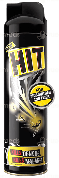 Black Hit New Mosquitoes And Flies Spray 320Ml Black Hit New Mosquitoes And Flies Spray 320Ml