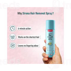 Sirona Hair Removal Spray 200ml