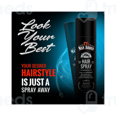 Man Arden Hair Spray 180ml